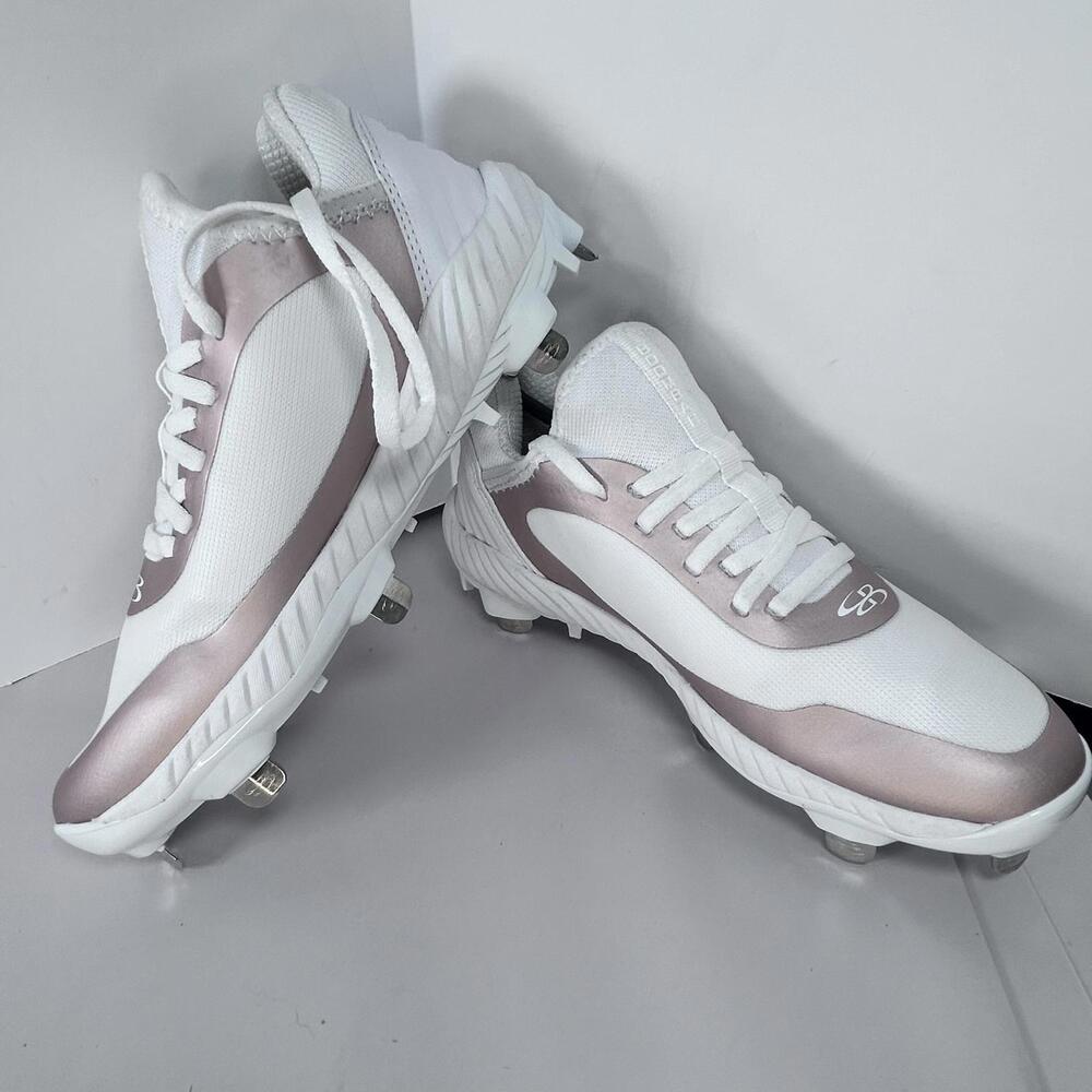NWOT Boombah Balistic Metallic Metal Softball Cleat‎ Women's Size 6.5